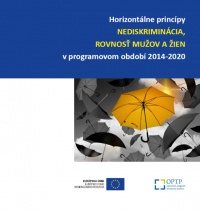 Obrázok k aktualite Horizontálne princípy NEDISKRIMINÁCIA, ROVNOSŤ MUŽOV A ŽIEN v programovom období 2014-2020.