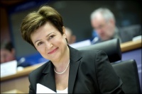 Obrázok k aktualite Podpredsedníčka Európskej komisie Kristalina Georgieva na návšteve Slovenska 