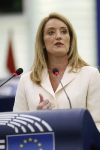 Obrázok k aktualite Za novú šéfku EP zvolili maltskú europoslankyňu Robertu Metsolovú